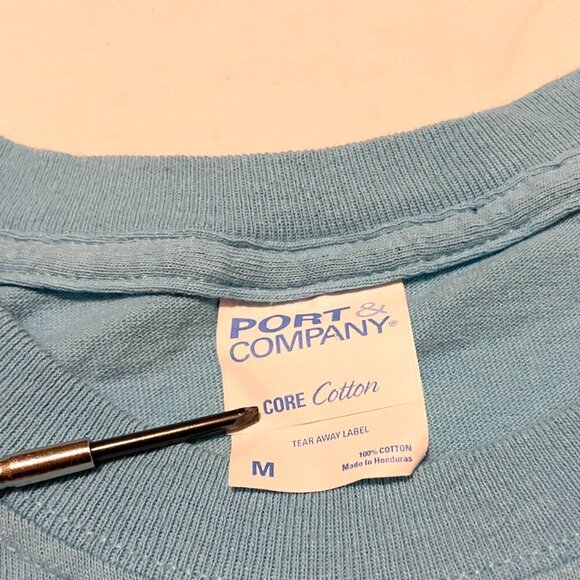 Vintage Gorillaz Long Sleeve T Shirt Double Sided Graphic Size Medium Y2K Blue - Picture 6 of 16